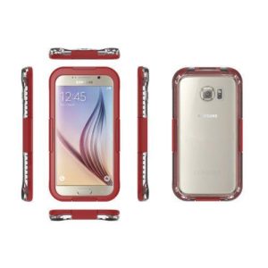 Husa rosie rezistenta la apa Samsung G920 Galaxy S6