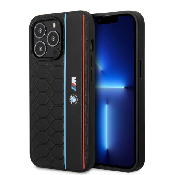 Husă spate iPhone 14 Plus (6,7"), neagră, BMW, BMHCP14M22PGVK