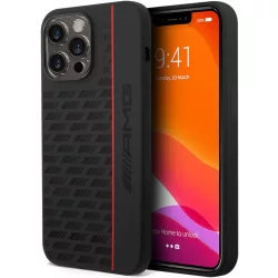  HUSĂ! - Husa din silicon pentru iPhone 14 Plus (6,7"), carcasa din spate, negru-rosu, AMG, AMHCP14M2SPCK