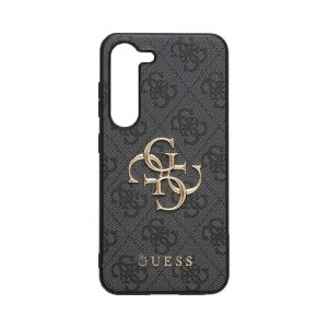 Husa spate Samsung Galaxy S23, neagra, SM-S911, GUESS, GUHCS23S4GMGGR