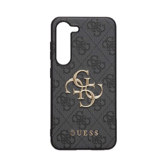 Husa spate Samsung Galaxy S23, neagra, SM-S911, GUESS, GUHCS23S4GMGGR