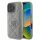 HUSĂ! - Husă spate pentru iPhone 16 Pro (6.3"), PU, gri, DKNY PU Leather Quilted Stack Logo