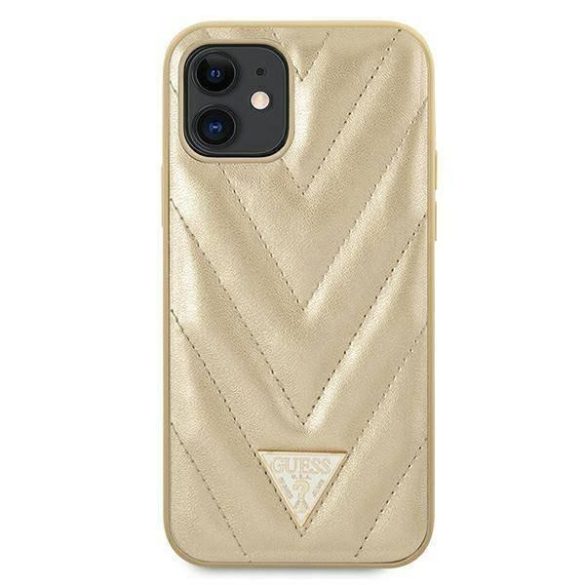 Husă cu spate dur pentru iPhone 12 Mini (5,4") matlasată GUESS V