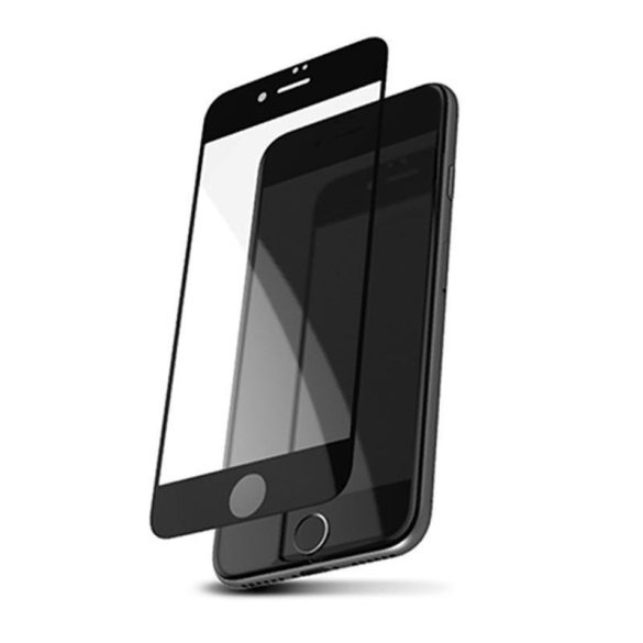 Film de sticlă frontal 9D curbat negru pentru Huawei P40 Lite 5G