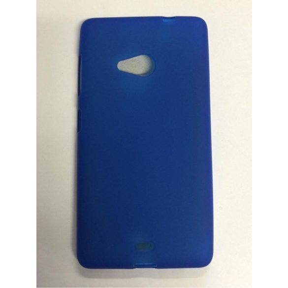 Husa din silicon albastra Microsoft Lumia 535