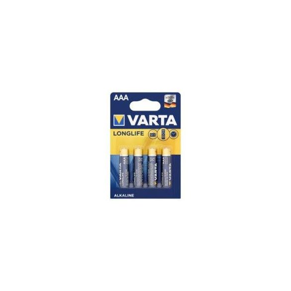 Baterii alcaline Varta Longlife LR03 AAA (4 buc)
