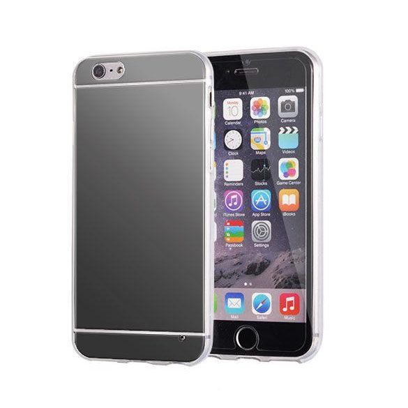 Husa spate silicon oglinda neagra Huawei Y3 II 2016