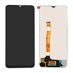 Realme 5 Pro negru LCD+panou tactil  - PIESĂ DE SCHIMB!