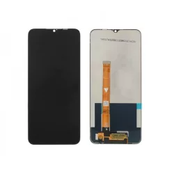   Realme C35 / Narzo 50A Prime LCD negru + panou tactil  - PIESĂ DE SCHIMB!