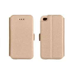 Husă carte din silicon pentru Sony Xperia Z5 Premium auriu