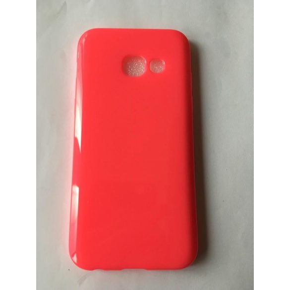 Husa din silicon Candy Samsung A320 Galaxy A3 2017 roz de 0,3 mm
