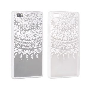 Dantela Samsung J327 Galaxy J3 Prime 2017 SUA model mandala alb capac spate