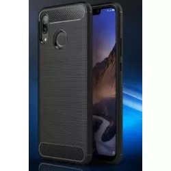 HUSĂ! - Huawei Nova 3 silicon husă, negru, fibra de carbon