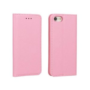 Husa telefon Huawei Mate 20, husa carte, husa cu deschidere laterala, inchidere magnetica, roz