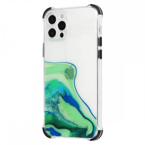 Husă din silicon Samsung Galaxy S21 Ultra, carcasă din spate, husă TPU, SM-G998, design acuarelă 3