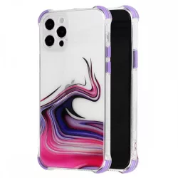   Husă din silicon Xiaomi Mi 11 Pro, carcasă din spate, carcasă TPU, design acuarelă 1