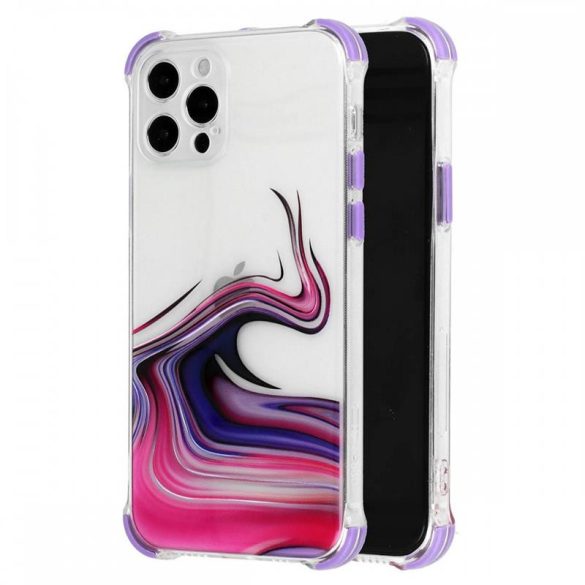 Husă din silicon Xiaomi Mi 11 Pro, carcasă din spate, carcasă TPU, design acuarelă 1