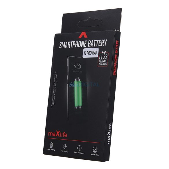 Baterie iPhone 12 Pro Max (6.7"), aftermarket, 3687mAh, MaxLife