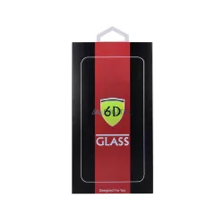   Xiaomi Redmi Notă 11 Pro 4G/5G / Redmi Notă 11 Pro Plus folie de sticlă frontală, negru, curbat, 0.4mm, 9H, lipici complet, 6D