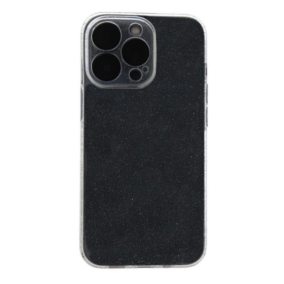 Husa din silicon Samsung Galaxy A33, carcasa spate, carcasa TPU, transparenta, sclipici argintie, SM-A336, Shine