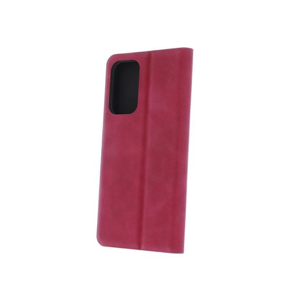 Husa telefon Samsung Galaxy A33, husa carte, husa cu deschidere laterala, inchidere magnetica, visiniu, SM-A336, Smart Tender
