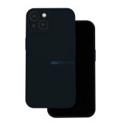   Samsung Galaxy S23 Ultra carcasă din silicon, carcasă spate, interior din piele de căprioară, negru, mat, SM-S918, carcasă din silicon