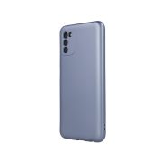   Husa spate Samsung Galaxy A54, carcasa TPU, albastra, SM-A546, metalica