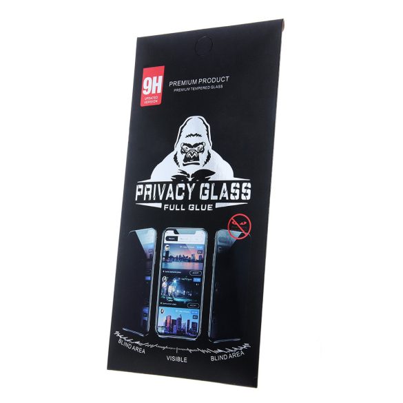 Samsung Galaxy A14 4G/5G folie de sticlă frontală, temperată, 9H, SM-A145, SM-A146, 0.3mm, Privacy sticlă