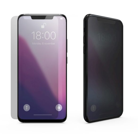 Samsung Galaxy A14 4G/5G folie de sticlă frontală, temperată, 9H, SM-A145, SM-A146, 0.3mm, Privacy sticlă