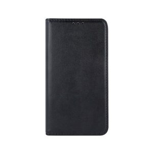 Xiaomi Redmi Note 12s husă de telefon, husă carte, husă notebook, husă de deschidere laterală, închidere magnetică, negru, Smart Magnetic
