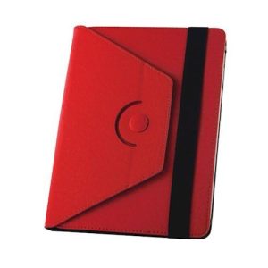 Carcasă roșie pentru tablete, universală, de 10 inchi, la 360°