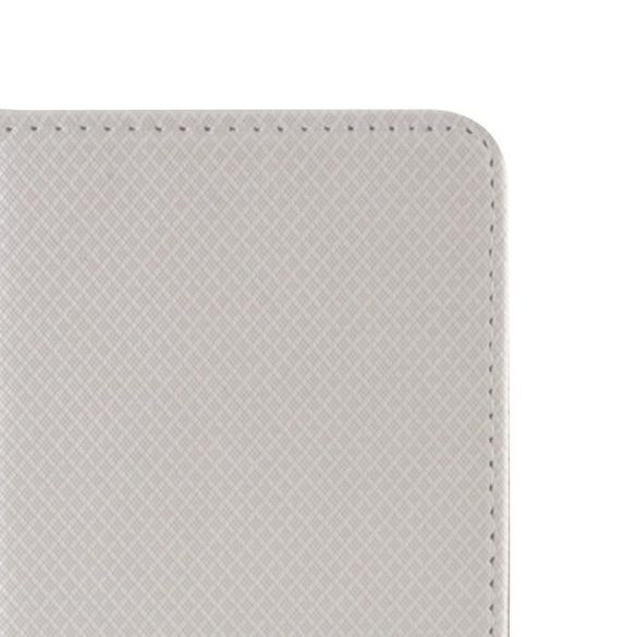 Husa telefon LG K7, husa carte, husa cu deschidere laterala, inchidere magnetica, X210, argintiu