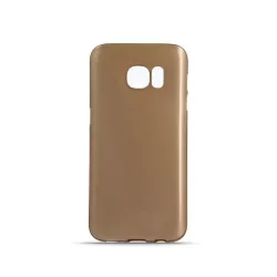   HUSĂ! - Husă din silicon auriu pentru iPhone 6 6S (4,7") cromat
