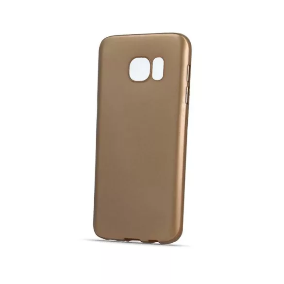 Husa din silicon Chrome Samsung G900 Galaxy S5 Aur