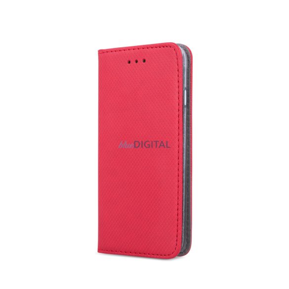Husă pentru telefon Samsung Galaxy A25, husă carte, husă cu deschidere laterală, închidere magnetică, SM-A256, roșu