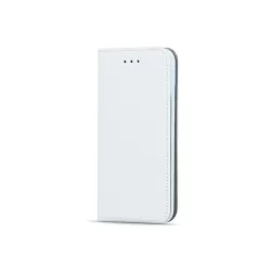   Samsung Galaxy J3 Prime 2017 USA husă pentru telefon, husă carte, husă cu deschidere laterală, închidere magnetică, SM-J327, alb