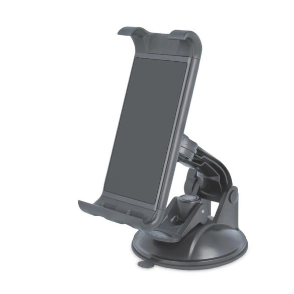 Suport universal pentru parbriz / bord pentru mașină, suport pentru telefon / tabletă, negru, Forever TSH-100
