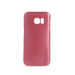   Husa din silicon roz pentru Samsung J327 Galaxy J3 Prime 2017 SUA cromata