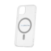   Husă din silicon pentru iPhone 15 Pro (6,1"), transparentă, 1,5 mm, cu protecție pentru cameră, anti-șoc Magsafe