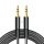 Cablu audio jack-jack universal, 3,5 mm, negru, 1M, Maxlife Cablu audio jack-jack universal, 3,5 mm, negru, 1M, Maxlife