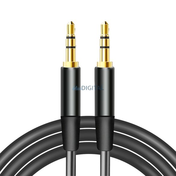 Cablu audio jack-jack universal, 3,5 mm, negru, 1M, Maxlife