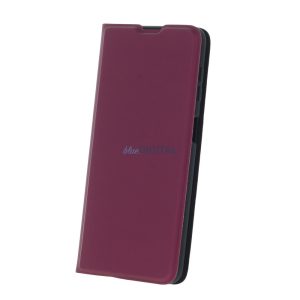 Husă pentru telefon iPhone 11 (6,1"), husă carte, husă pentru notebook, husă cu deschidere laterală, închidere magnetică, visiniu, Smart Soft