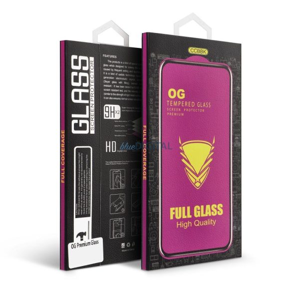 Samsung Galaxy A05s folie de sticlă frontală, temperată, 9H, 0.33mm, capac complet, SM-A057, OG
