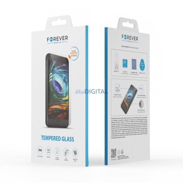 iPhone 11 / XR folie de sticlă frontală curbată 2.5D 0.3mm, Forever