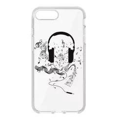   HUSĂ! - Husa din silicon transparent Samsung A750 Galaxy A7 2018 Music1