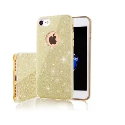   HUSĂ! - iPhone X / XS (5.8") Husă din silicon, Glitter, Husă spate, Aur, Glitter