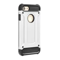   HUSĂ! - Carcasa spate rezistenta la socuri Samsung Galaxy J6 Plus 2018, argintie, SM-J610, Defender II