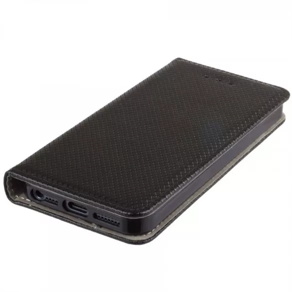 HUSĂ! - Motorola One husă pentru telefon, husă de carte, husă cu deschidere laterală, închidere magnetică, negru