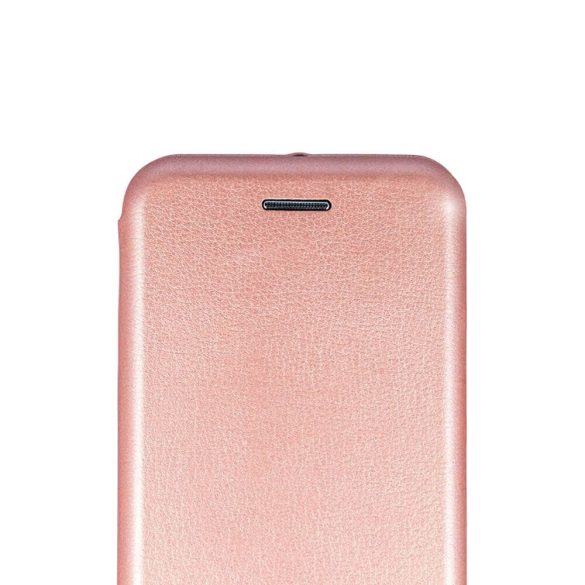 iPhone 7 / 8 / SE 2020 / SE 2022 Husă carte, închidere magnetică, Husă flip, ramă din silicon, aur roz, Diva