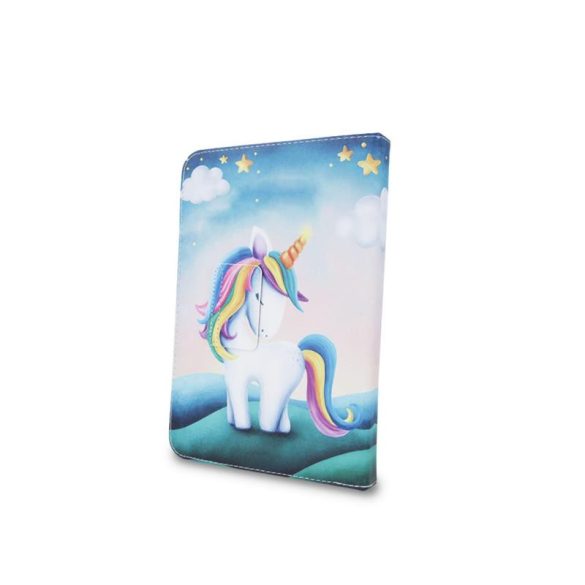 Carcasă universală pentru tabletă, cu model, 7"-8", Unicorn